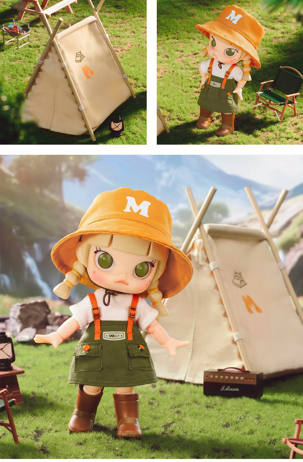 MOLLY Go Camping Action Figure 5 MOLLY Go Camping Action Figure - Image 5