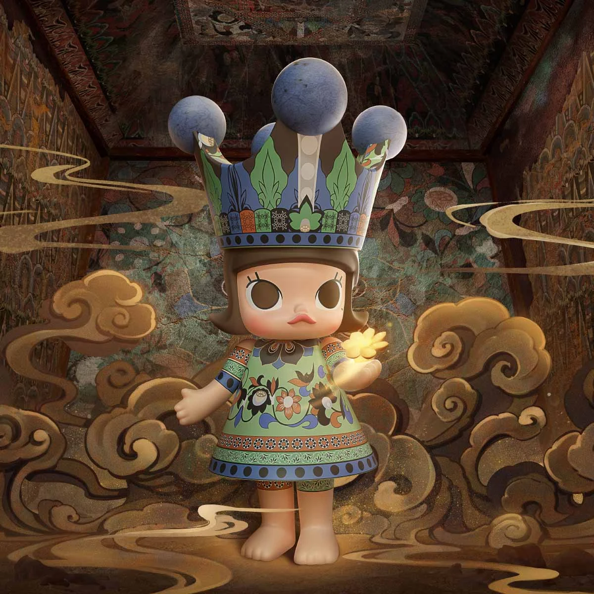 MEGA ROYAL MOLLY 1000% Shana Chang. Dun Huang 4 MEGA ROYAL MOLLY 1000% Shana Chang. Dun Huang - Image 4