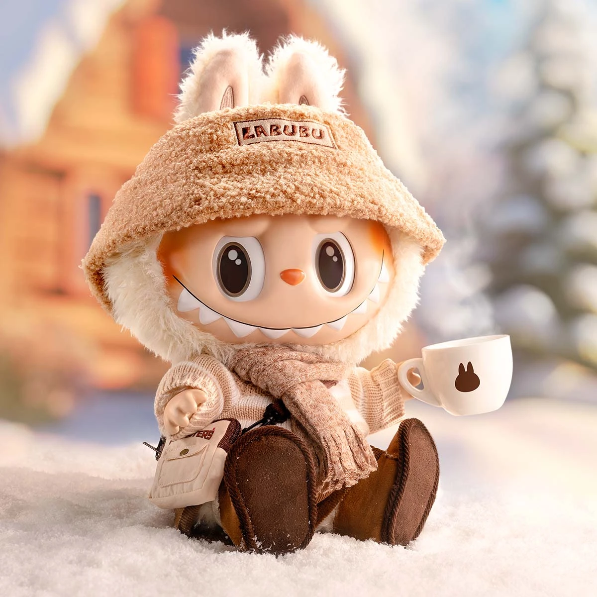 THE MONSTERS - DRESS BE LATTE Vinyl Plush Doll 7 THE MONSTERS - DRESS BE LATTE Vinyl Plush Doll - Image 7