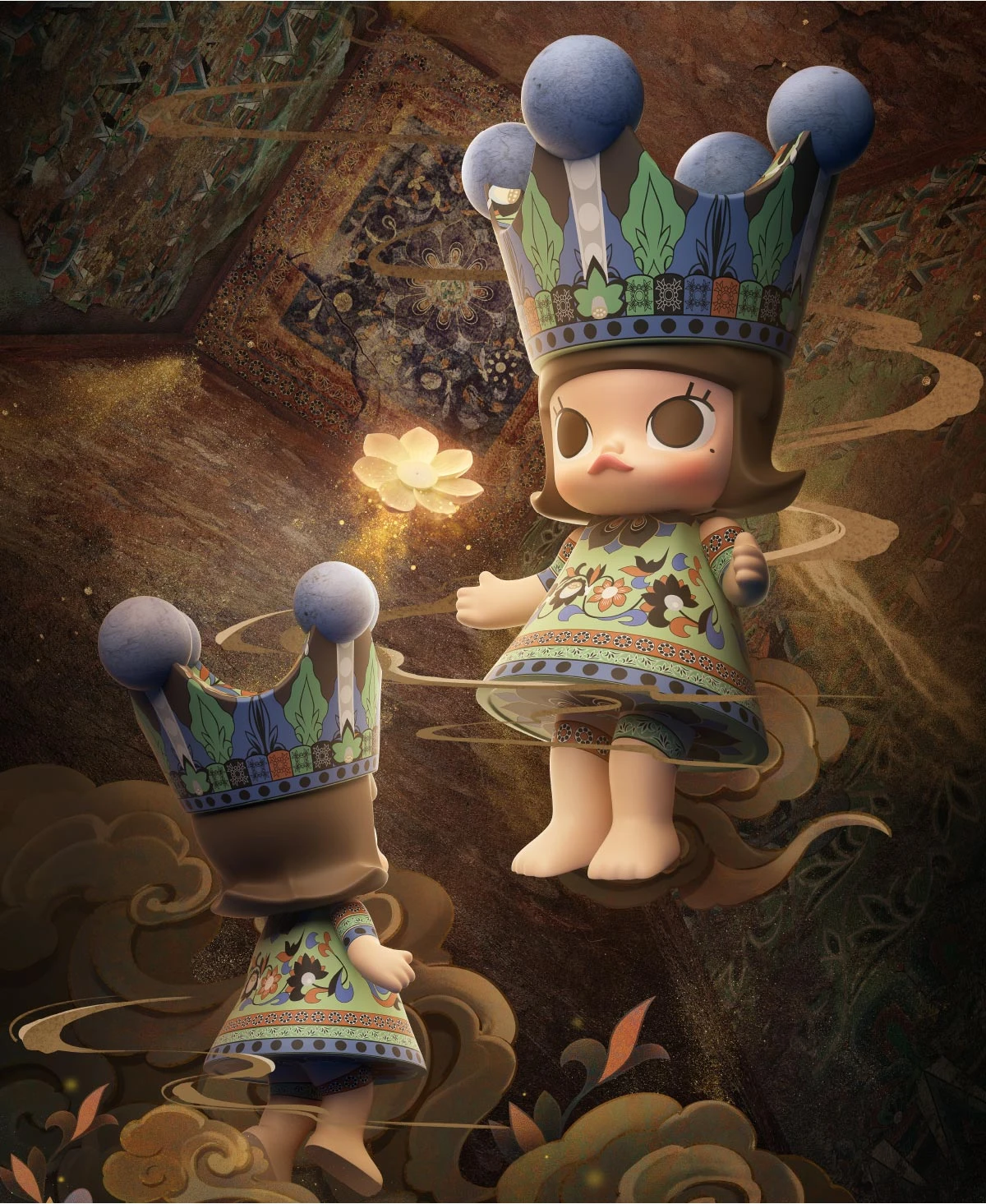 MEGA ROYAL MOLLY 1000% Shana Chang. Dun Huang 11 MEGA ROYAL MOLLY 1000% Shana Chang. Dun Huang - Image 11