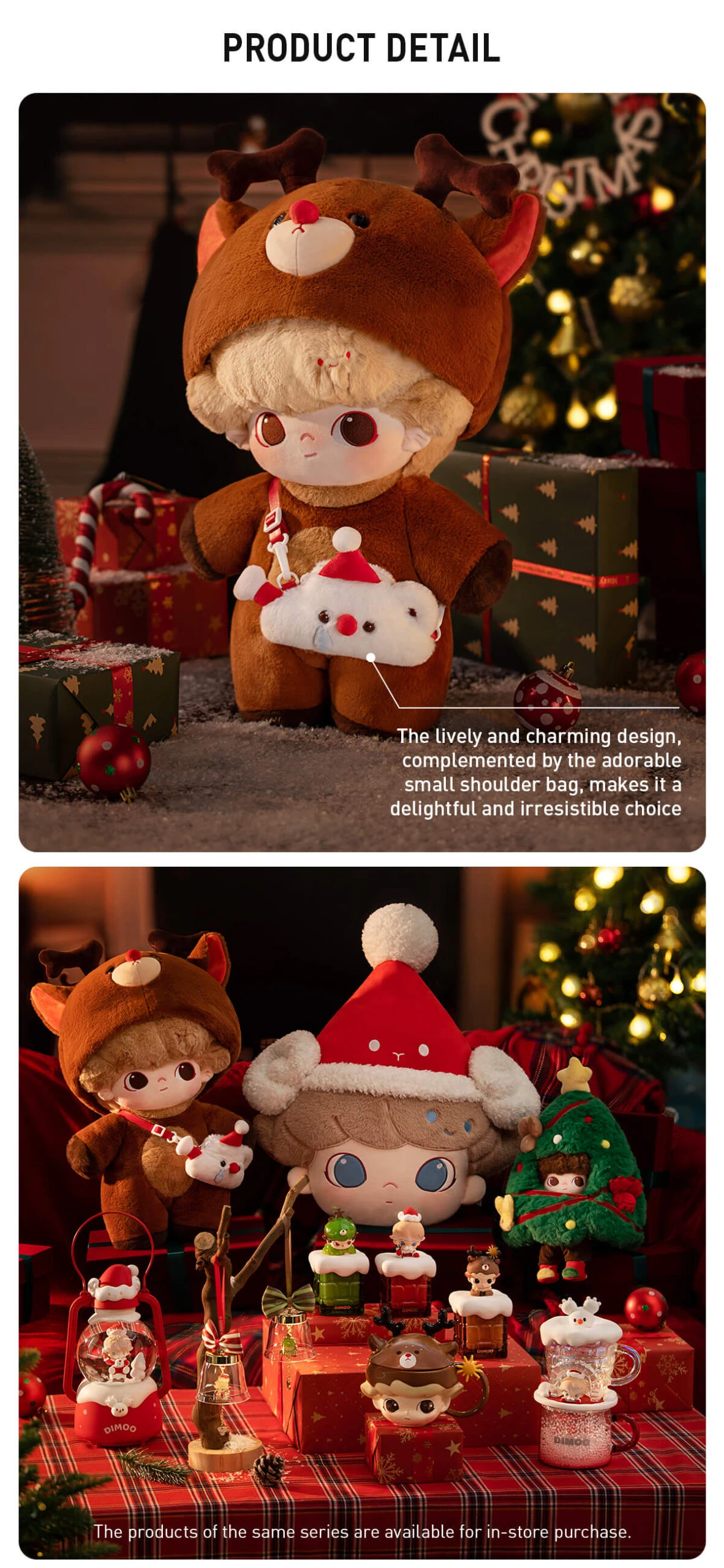 DIMOO Letters From Snowman Series -15.7 Inches Cotton Doll 7 DIMOO Letters From Snowman Series -15.7 Inches Cotton Doll - Image 7