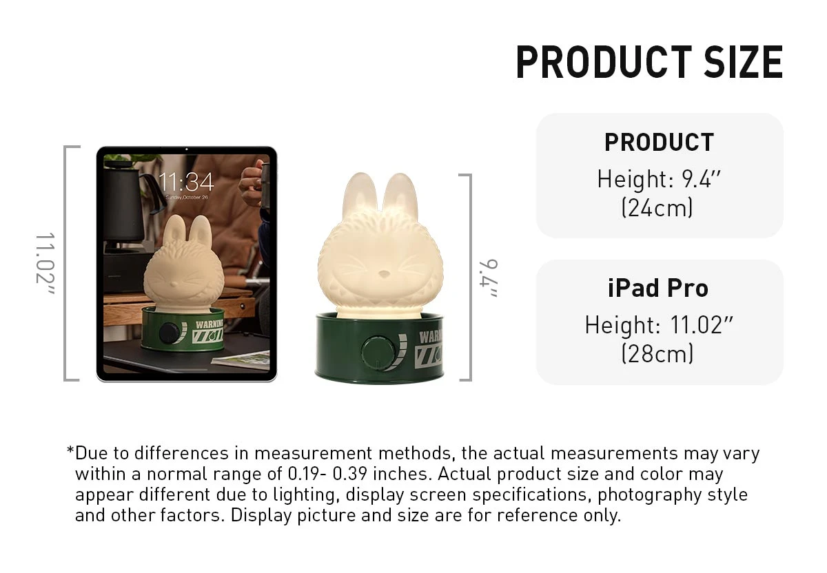 THE MONSTERS Home Of Elves Series-Vinyl Doll Lamp 12 THE MONSTERS Home Of Elves Series-Vinyl Doll Lamp - Image 12