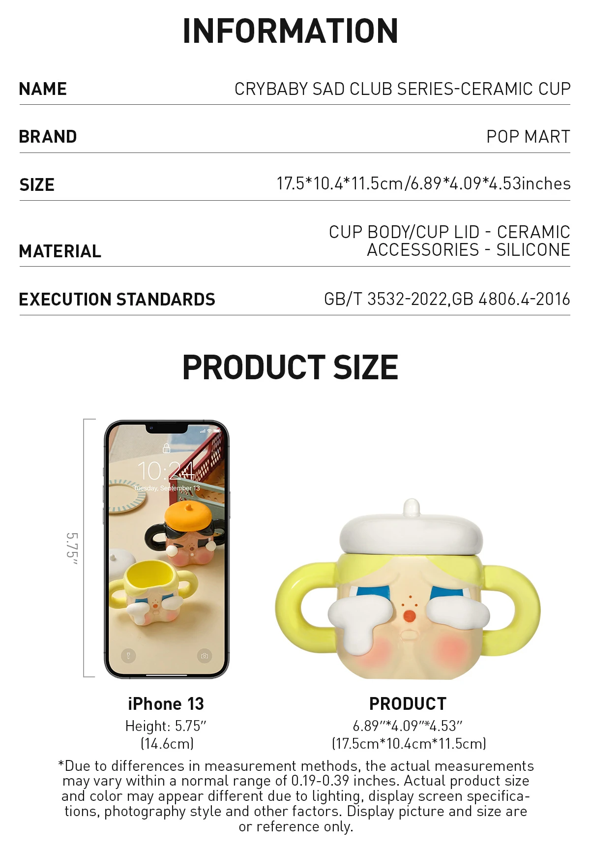 CRYBABY Sad Club Series-Ceramic Cup (Golden) 6 CRYBABY Sad Club Series-Ceramic Cup (Golden) - Image 6