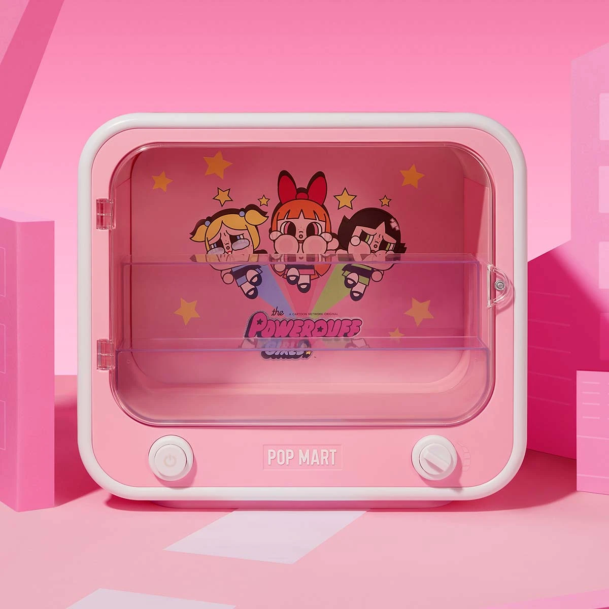 CRYBABY × Powerpuff Girls Series-TV Set Luminous Display Container 2 CRYBABY × Powerpuff Girls Series-TV Set Luminous Display Container - Image 2