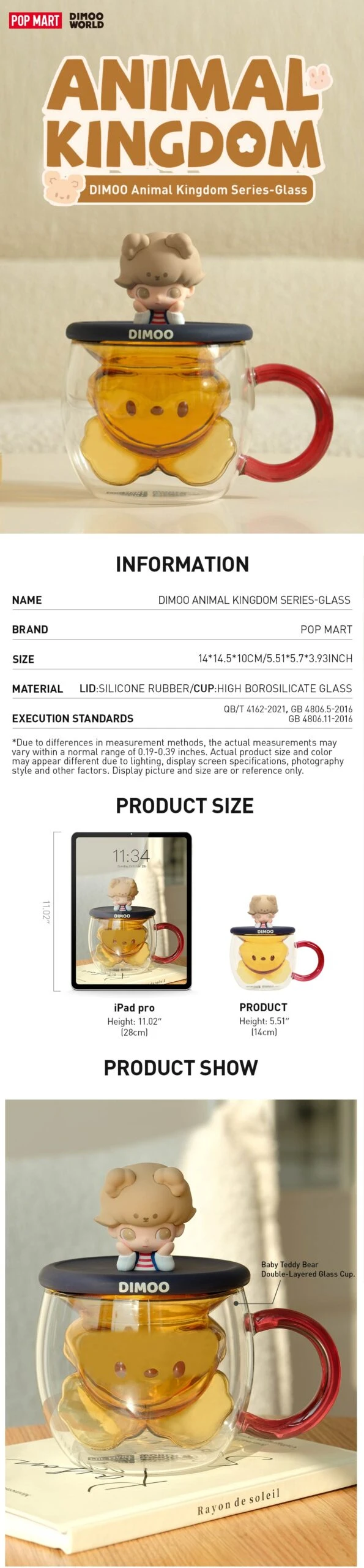 DIMOO Animal Kingdom Series-Glass 5 DIMOO Animal Kingdom Series-Glass - Image 5