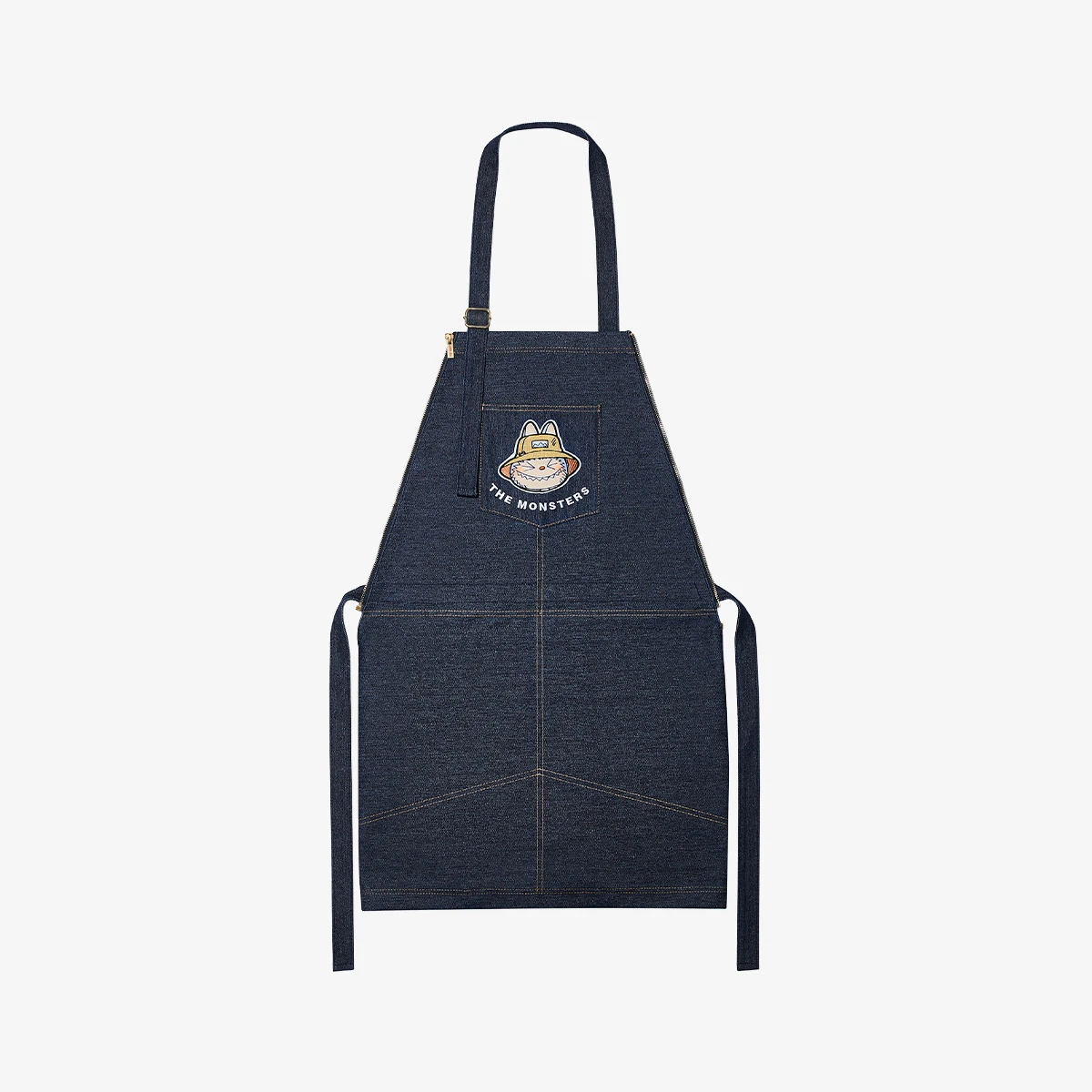 THE MONSTERS FALL IN WILD SERIES-Denim Apron Bag 3 THE MONSTERS FALL IN WILD SERIES-Denim Apron Bag - Image 3