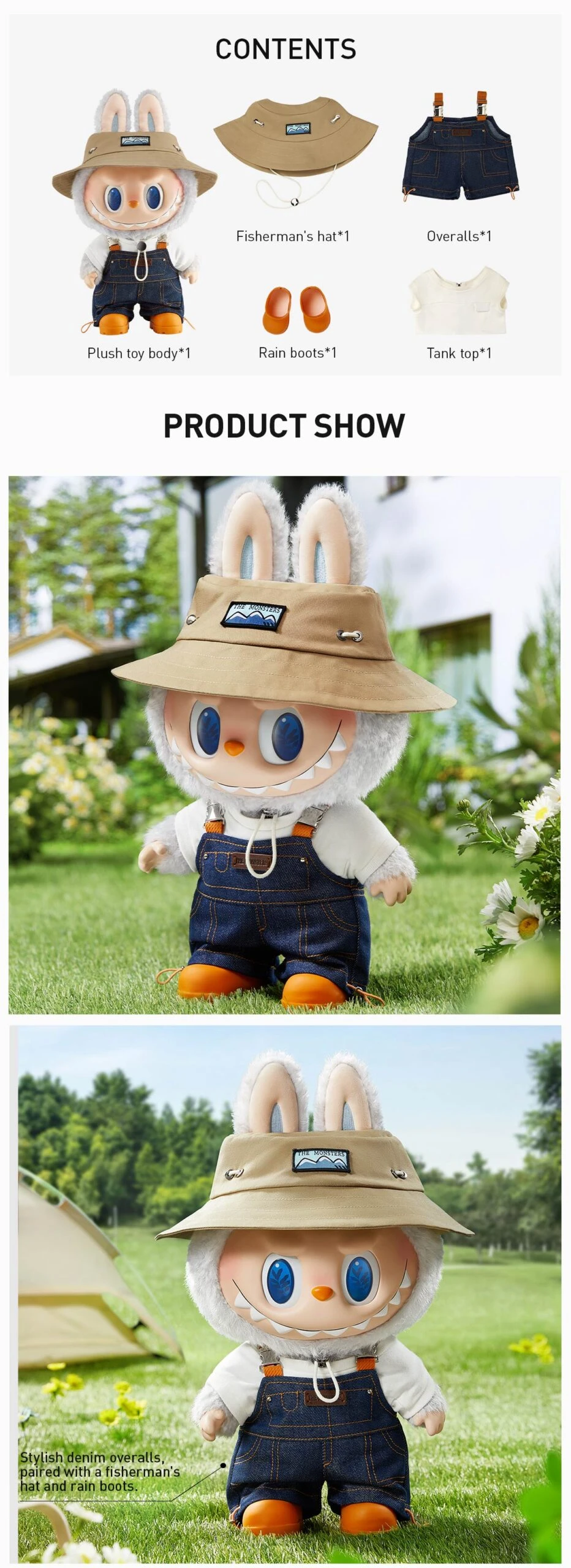 THE MONSTERS FALL IN WILD SERIES-Vinyl Plush Doll 5 THE MONSTERS FALL IN WILD SERIES-Vinyl Plush Doll - Image 5