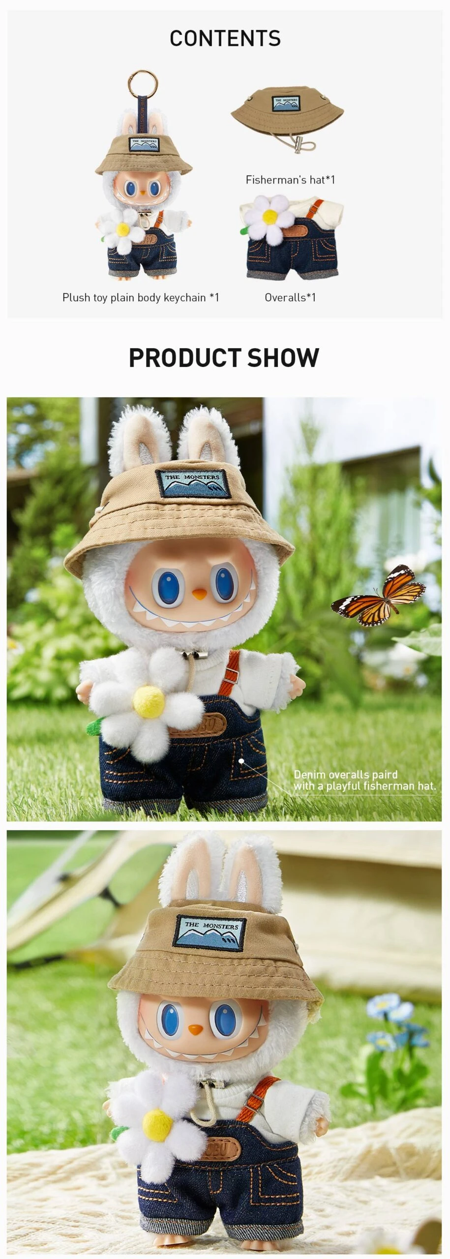 THE MONSTERS FALL IN WILD SERIES-Vinyl Plush Doll Pendant 5 THE MONSTERS FALL IN WILD SERIES-Vinyl Plush Doll Pendant - Image 5