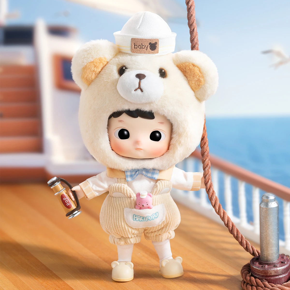 HACIPUPU Captain Bear Action Figure 4 HACIPUPU Captain Bear Action Figure - Image 4