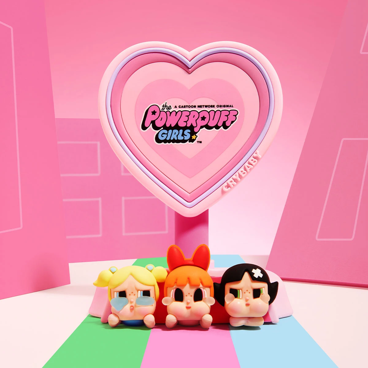CRYBABY × Powerpuff Girls Series-Mobile Phone Bracket 4 CRYBABY × Powerpuff Girls Series-Mobile Phone Bracket - Image 4