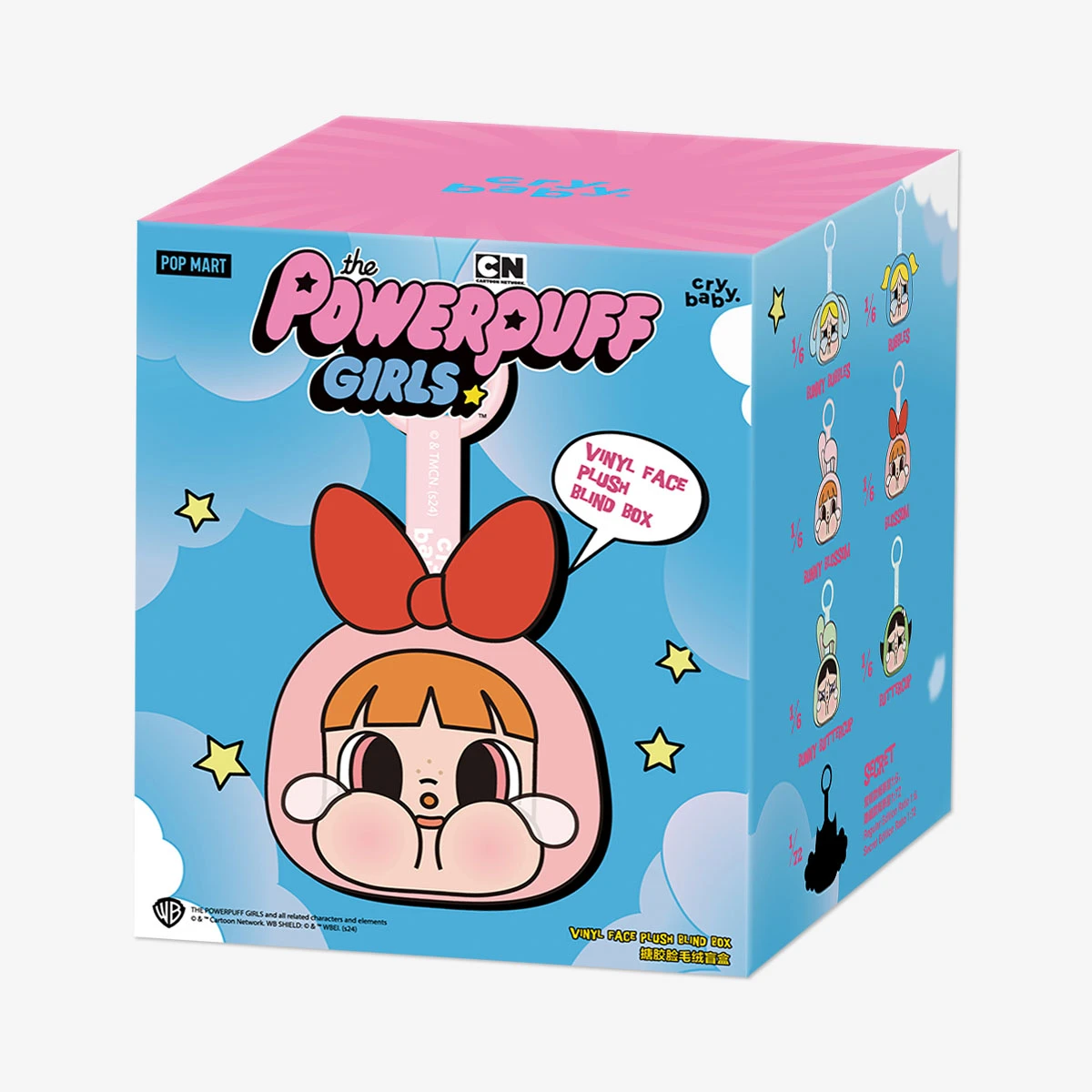 CRYBABY × Powerpuff Girls Series-Vinyl Face Plush Blind Box 11 CRYBABY × Powerpuff Girls Series-Vinyl Face Plush Blind Box - Image 11