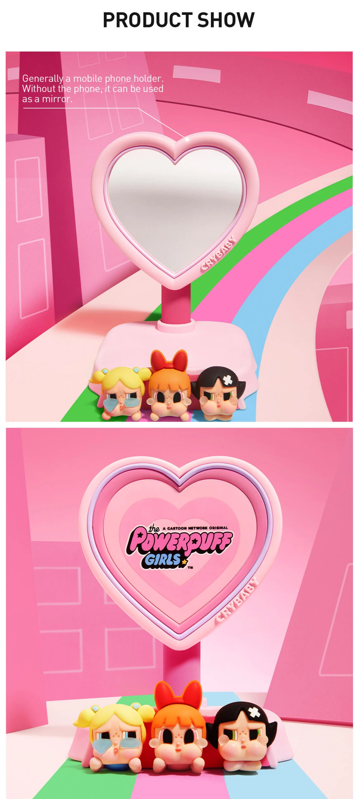 CRYBABY × Powerpuff Girls Series-Mobile Phone Bracket 10 CRYBABY × Powerpuff Girls Series-Mobile Phone Bracket - Image 10