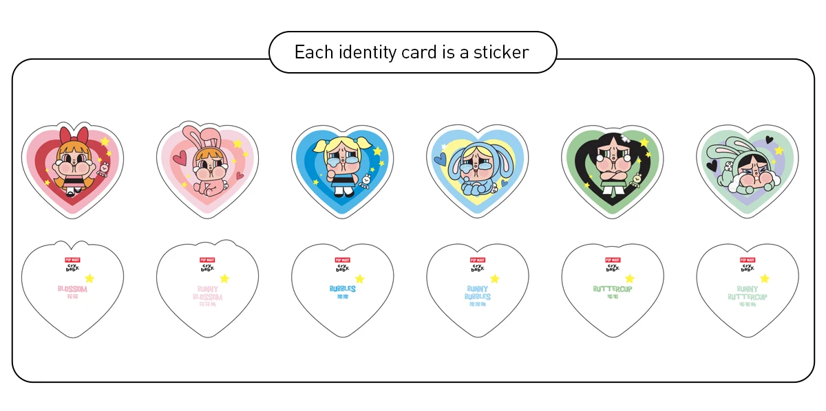CRYBABY× Powerpuff Girls Series-Card Holder Blind Box 20 CRYBABY× Powerpuff Girls Series-Card Holder Blind Box - Image 20