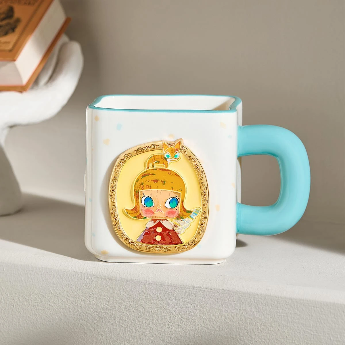 MOLLY Anniversary Statues Classical Retro 2 Series-Picture Frame Cup 4 MOLLY Anniversary Statues Classical Retro 2 Series-Picture Frame Cup - Image 4