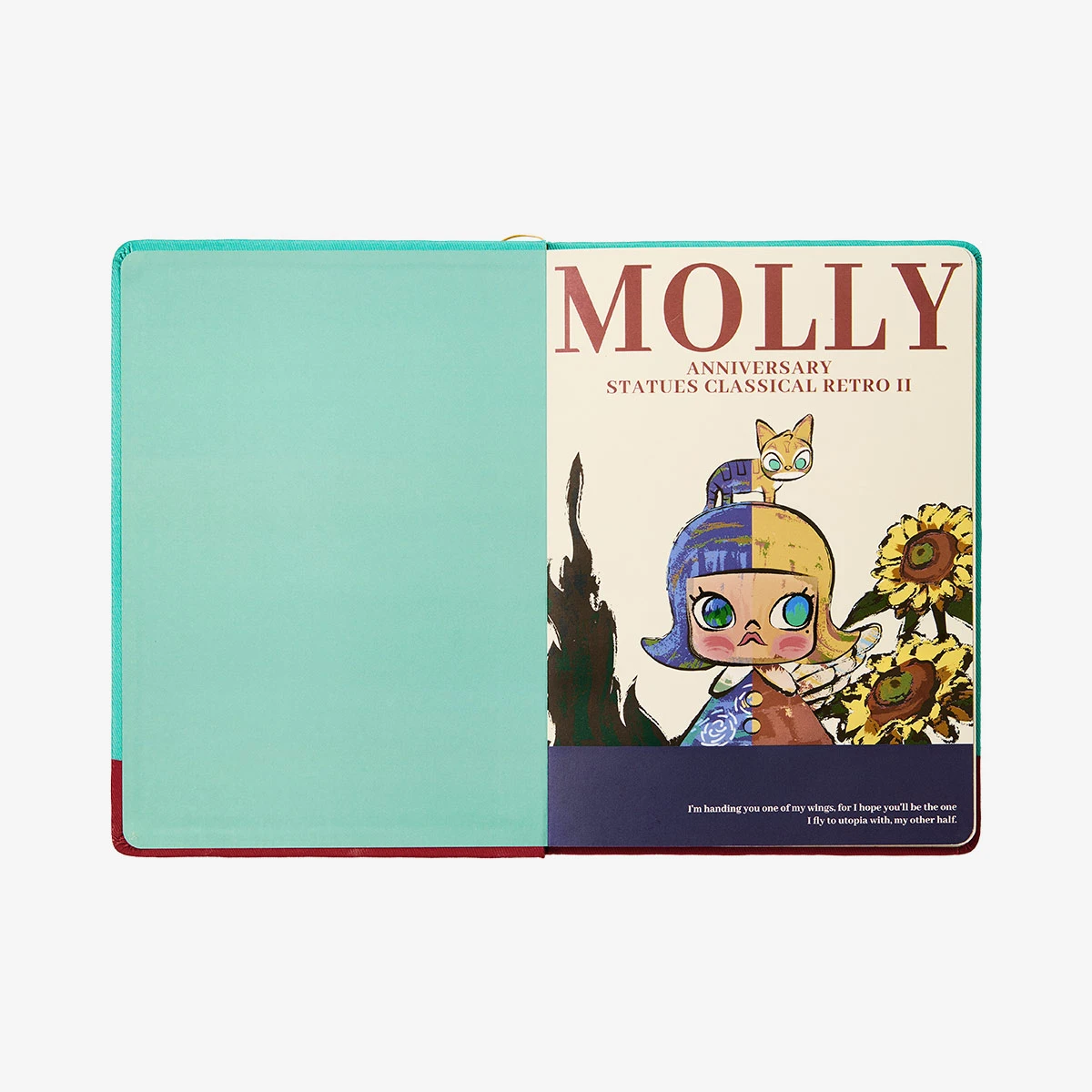 MOLLY Anniversary Statues Classical Retro 2 Series-Notebook 2 MOLLY Anniversary Statues Classical Retro 2 Series-Notebook - Image 2