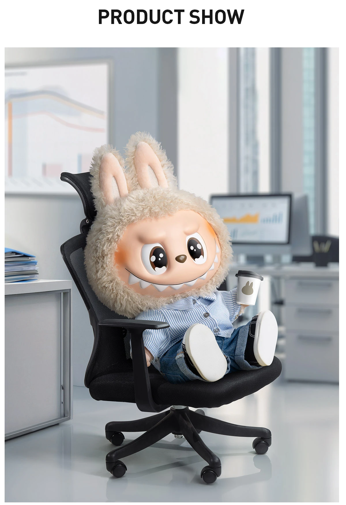 THE MONSTERS - FLIP WITH ME Vinyl Plush Doll 11 THE MONSTERS - FLIP WITH ME Vinyl Plush Doll - Image 11