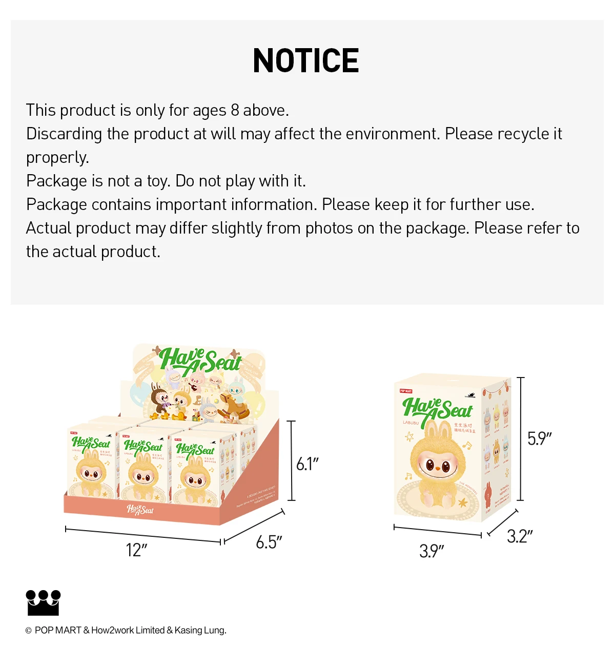 THE MONSTERS - Have A Seat Vinyl Plush Blind Box 16 THE MONSTERS - Have A Seat Vinyl Plush Blind Box - Image 16