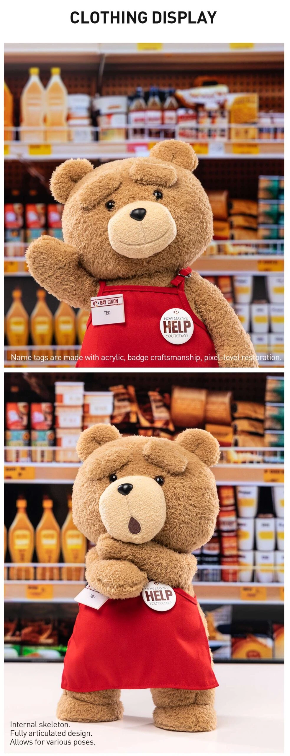 Ted2-ted Action Plush Figure 11 Ted2-ted Action Plush Figure - Image 11