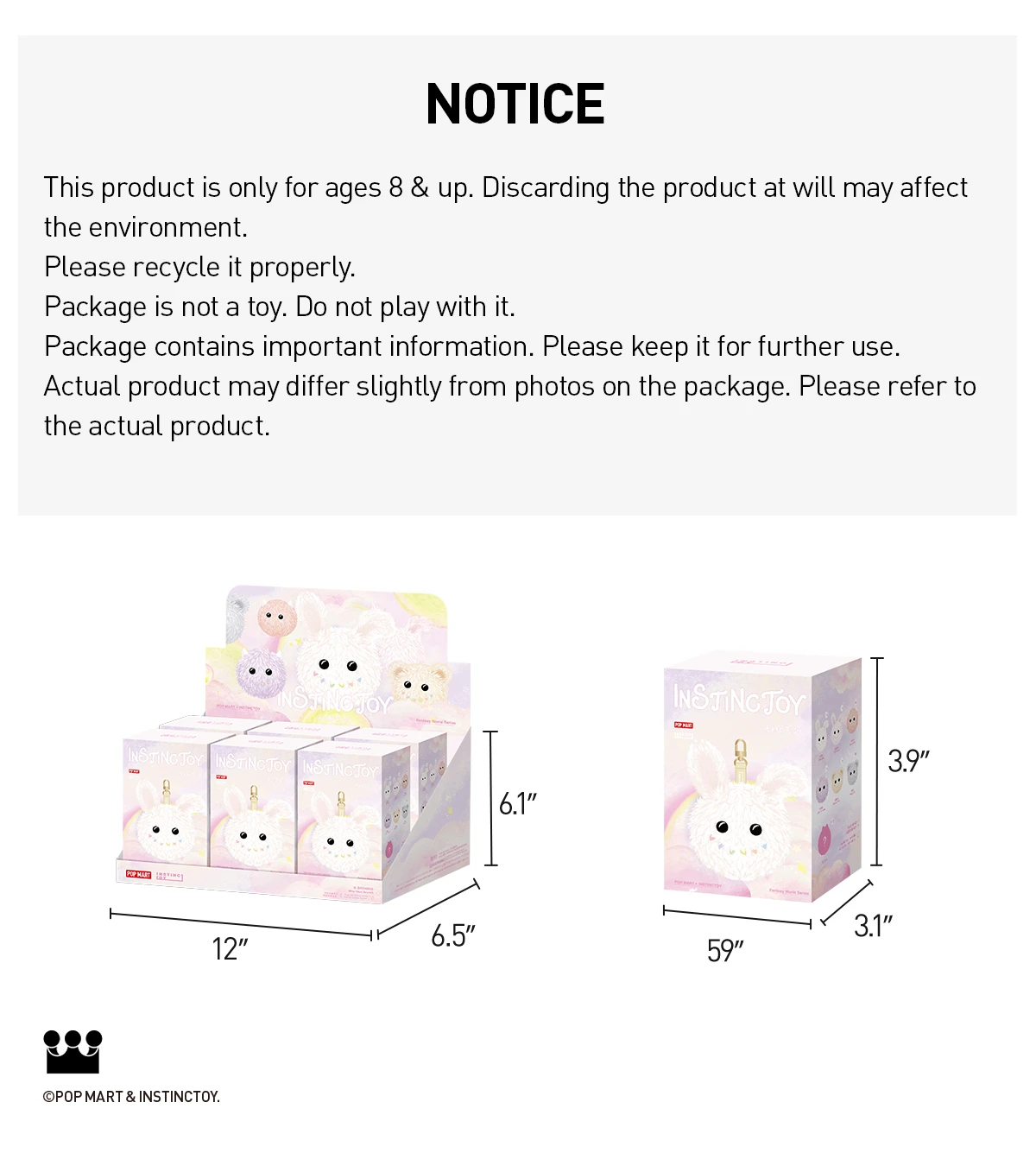 INSTINCTOY Fantasy World Series-Plush Blind Box 18 INSTINCTOY Fantasy World Series-Plush Blind Box - Image 18