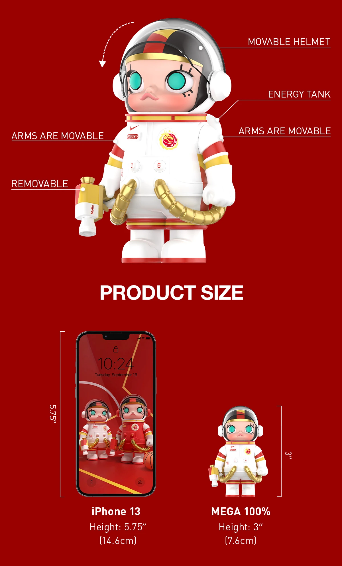 MEGA SPACE MOLLY 100% CHINA WOMEN'S NATIONAL BASKETBALL TEAM 14 MEGA SPACE MOLLY 100% CHINA WOMEN'S NATIONAL BASKETBALL TEAM - Image 14