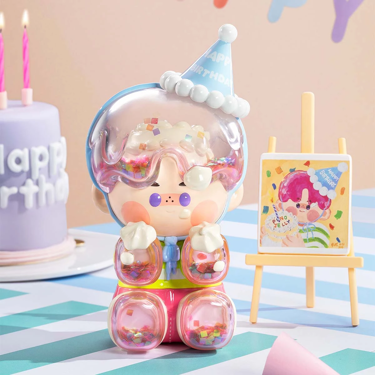 PINO JELLY Birthday Bash Figurine 6 PINO JELLY Birthday Bash Figurine - Image 6