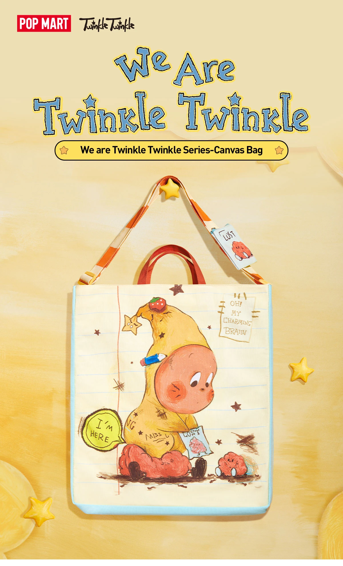 We Are Twinkle Twinkle Series-Canvas Bag 9 We Are Twinkle Twinkle Series-Canvas Bag - Image 9