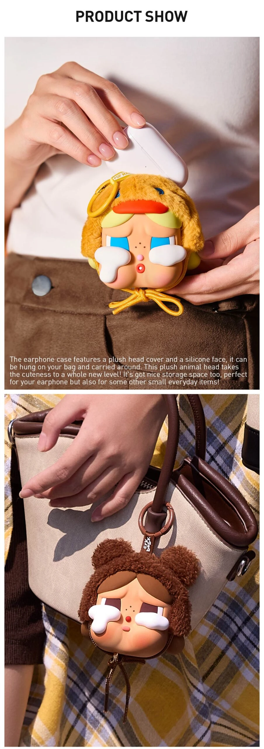 CRYBABY Crying Again Series-Earphone Case 8 CRYBABY Crying Again Series-Earphone Case - Image 8