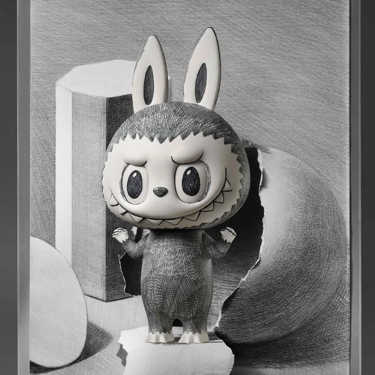 MEGA LABUBU 400% Sketch 8 MEGA LABUBU 400% Sketch - Image 8