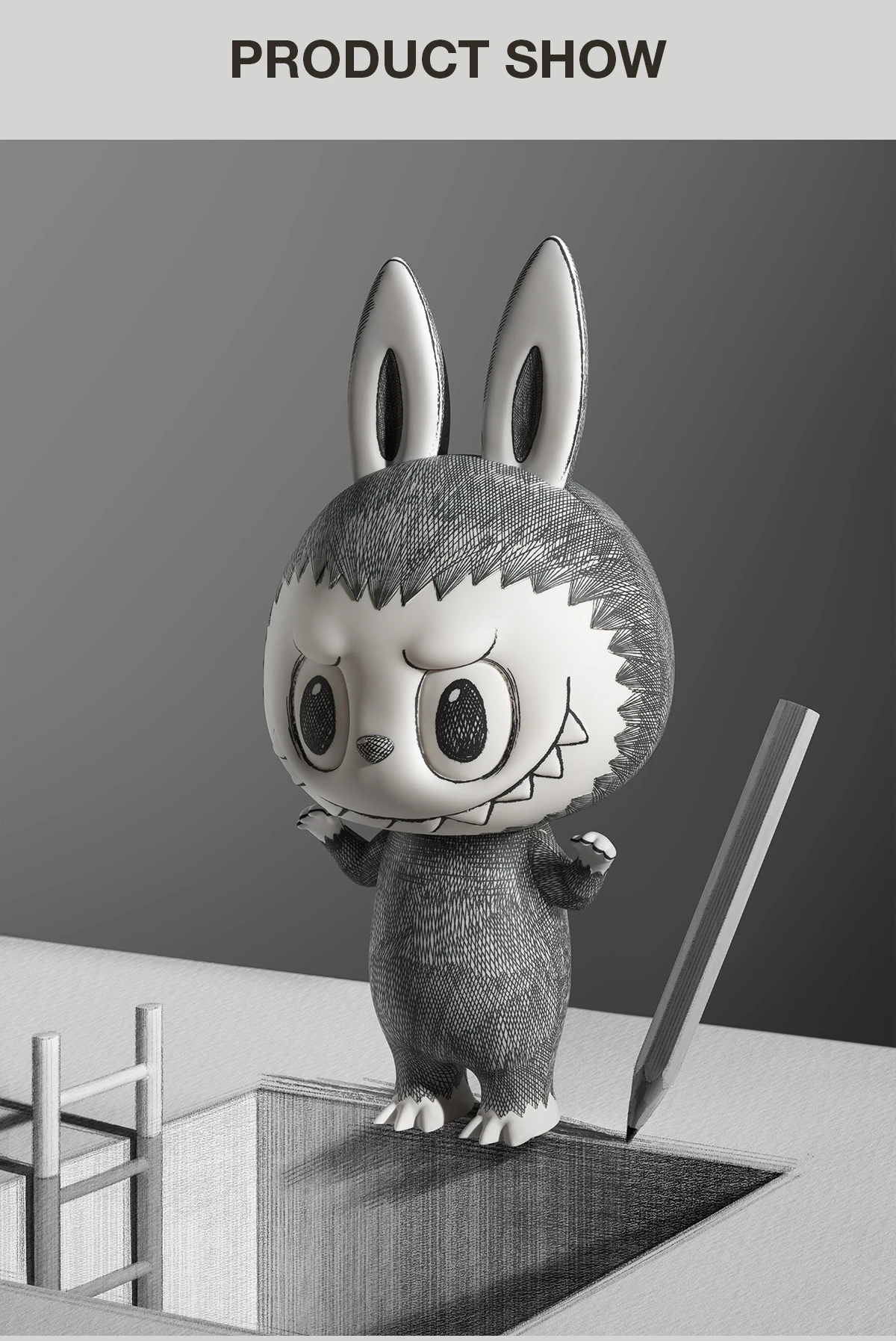 MEGA LABUBU 400% Sketch 13 MEGA LABUBU 400% Sketch - Image 13