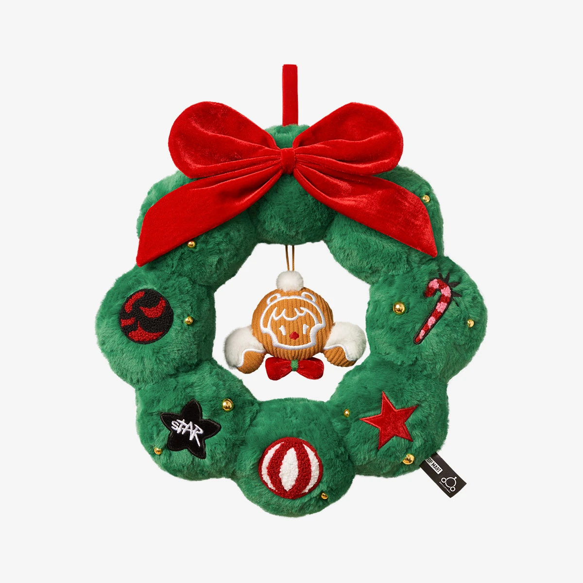 SKULLPANDA Tell Me What You Want Series Plush Wreath Pendant 1 SKULLPANDA Tell Me What You Want Series Plush Wreath Pendant