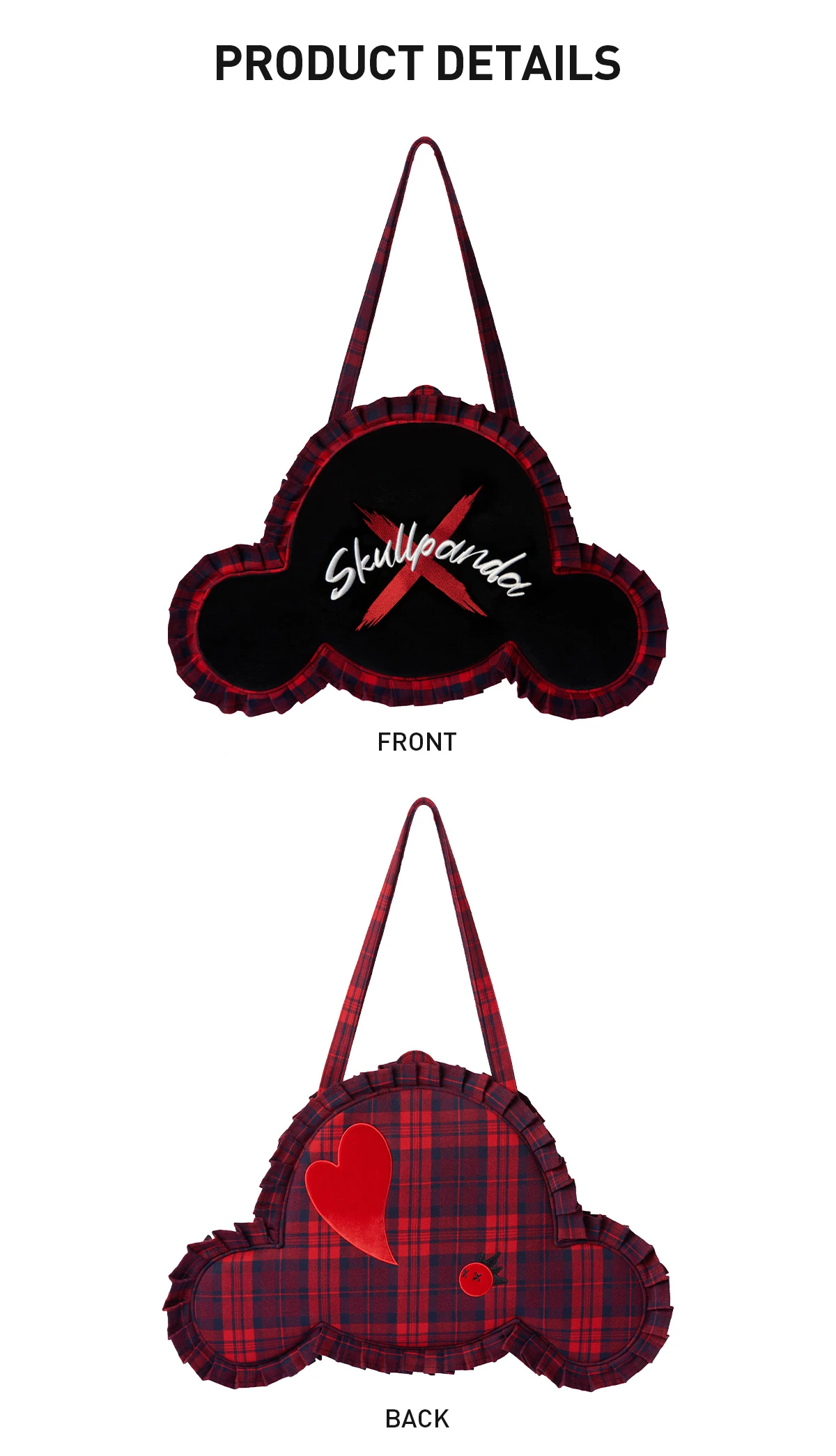 SKULLPANDA Tell Me What You Want Series Shoulder Bag 7 SKULLPANDA Tell Me What You Want Series Shoulder Bag - Image 7