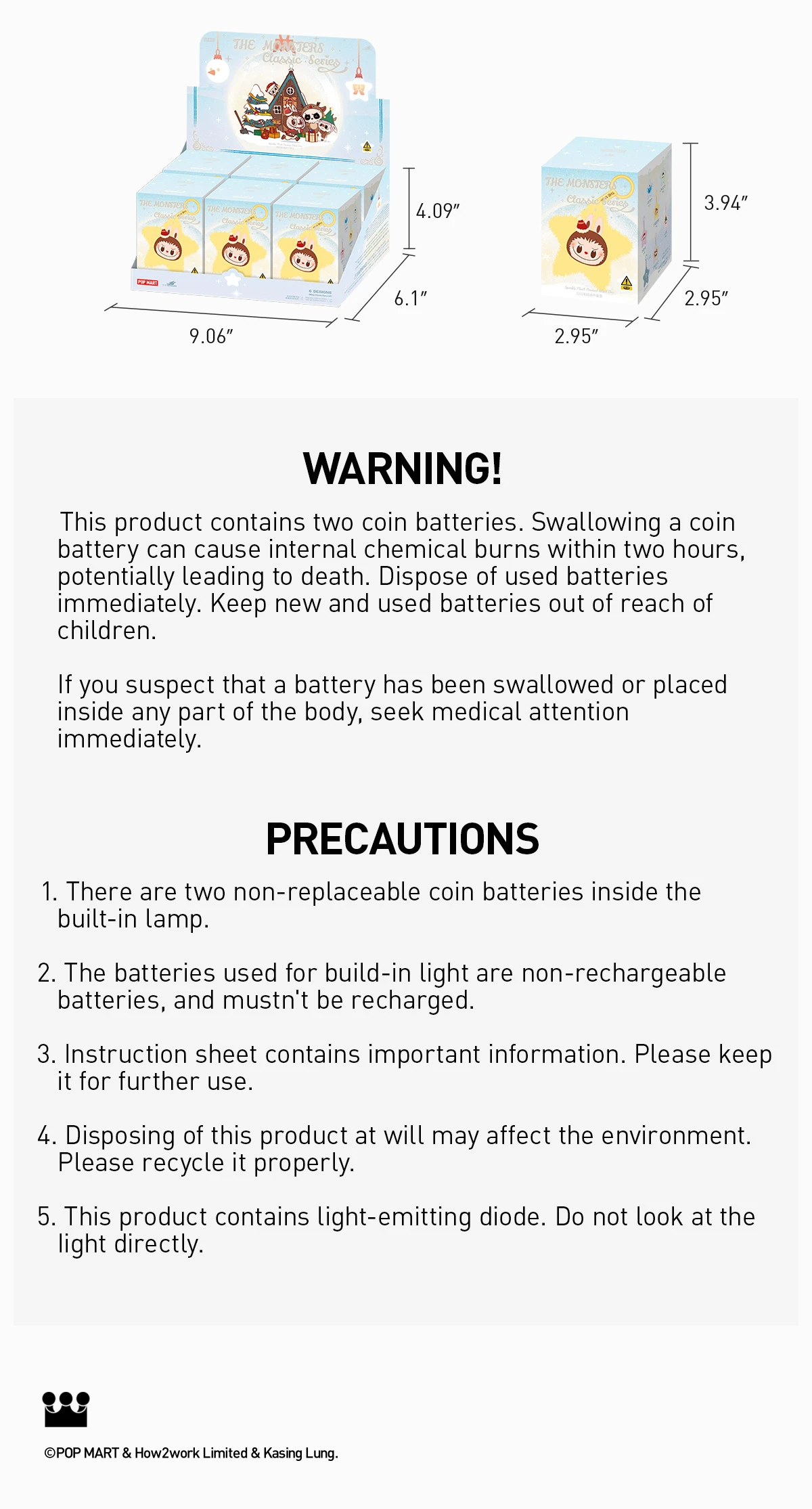 THE MONSTERS Classic Series-Sparkly Plush Pendant Blind Box 17 THE MONSTERS Classic Series-Sparkly Plush Pendant Blind Box - Image 17