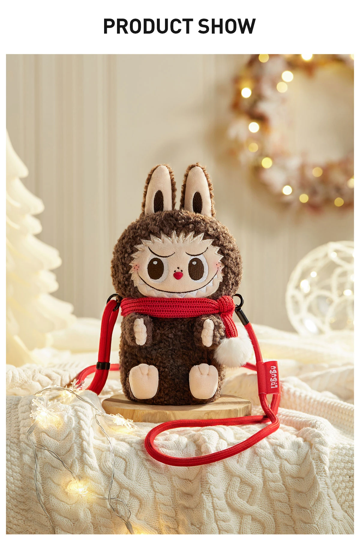 THE MONSTERS Classic Series-Plush Doll Shoulder Bag 7 THE MONSTERS Classic Series-Plush Doll Shoulder Bag - Image 7