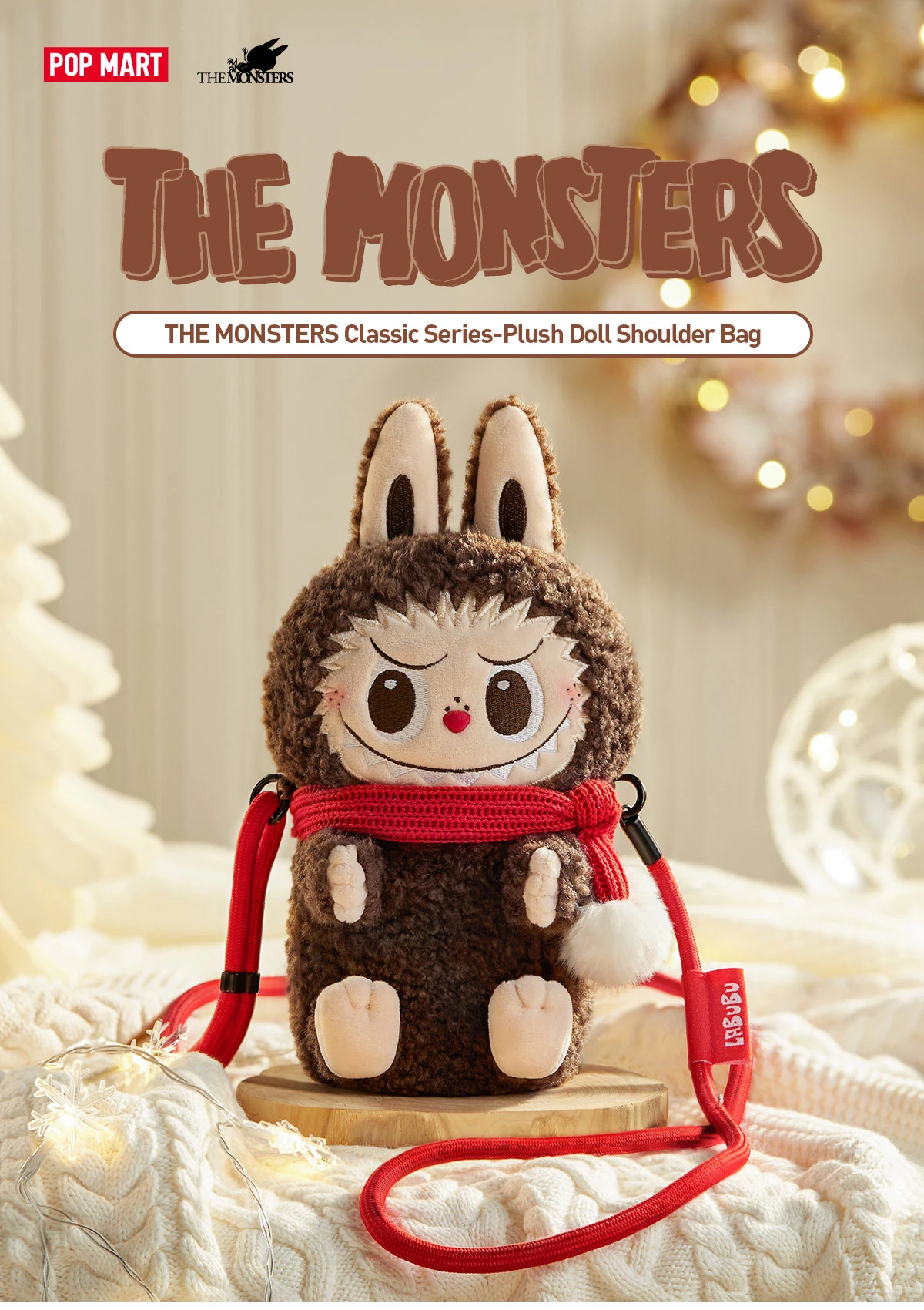 THE MONSTERS Classic Series-Plush Doll Shoulder Bag 5 THE MONSTERS Classic Series-Plush Doll Shoulder Bag - Image 5