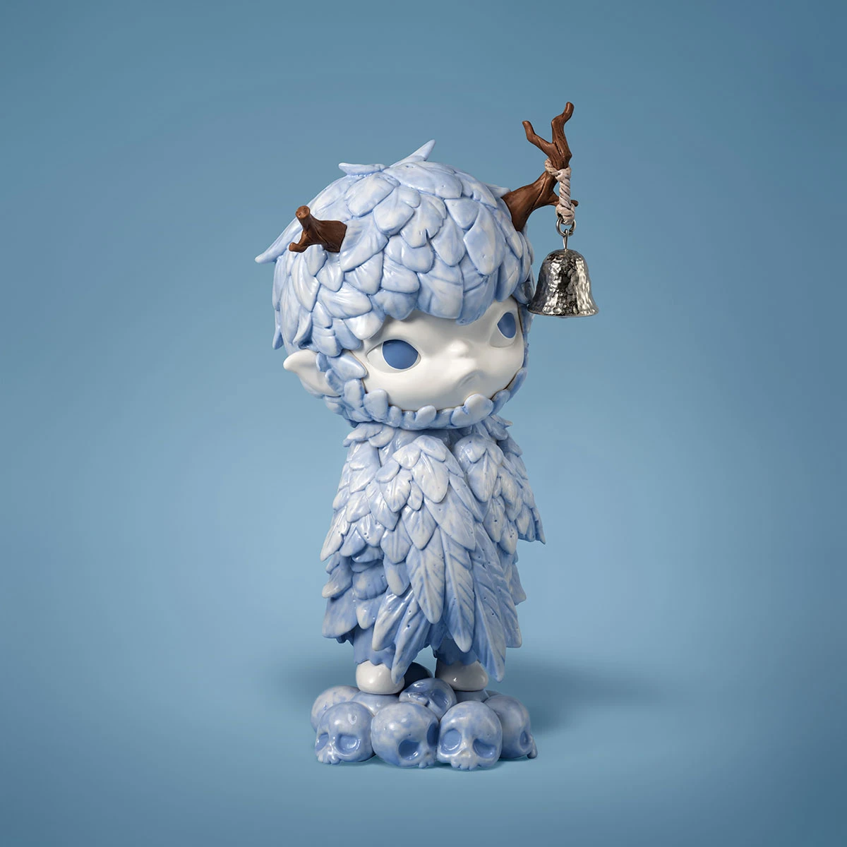 Hirono Ceramic Feather Figurine 7 Hirono Ceramic Feather Figurine - Image 7