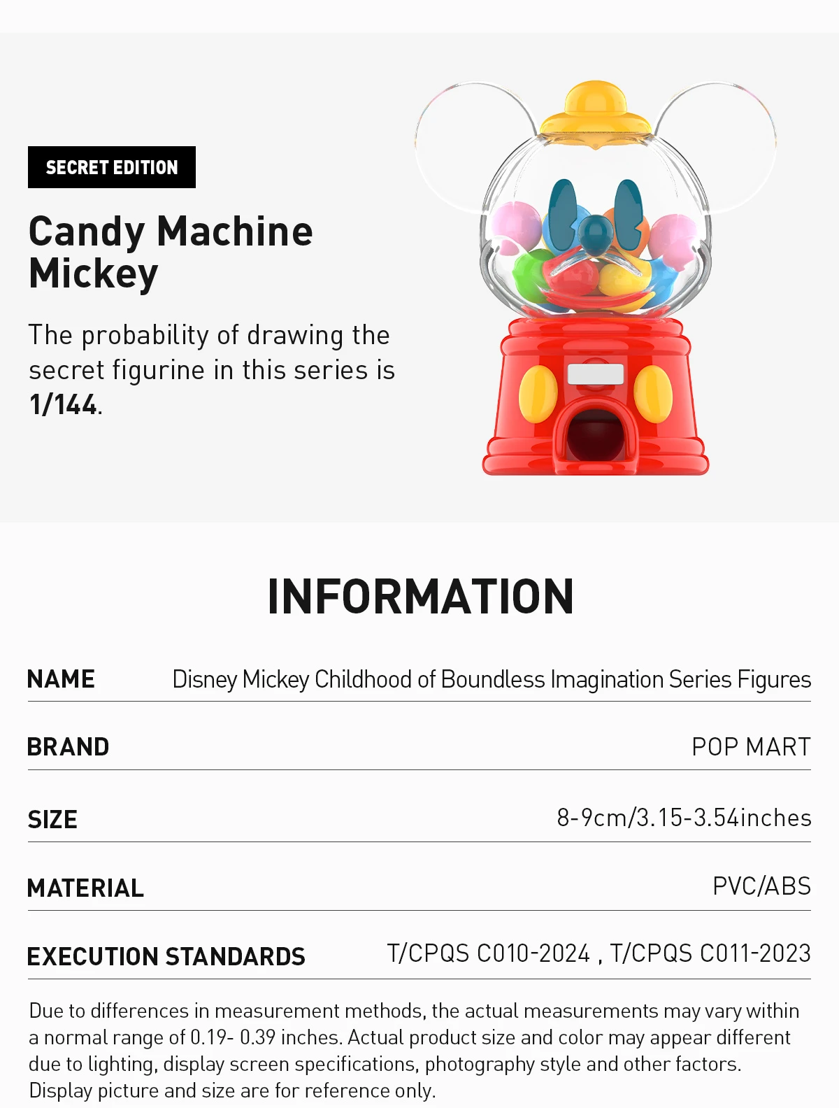 Disney Mickey Childhood Of Boundless Imagination Series Figures 19 Disney Mickey Childhood Of Boundless Imagination Series Figures - Image 19