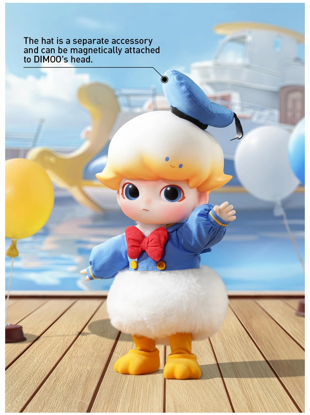 DIMOO Donald Duck 1/8 Action Figure 9 DIMOO Donald Duck 1/8 Action Figure - Image 9