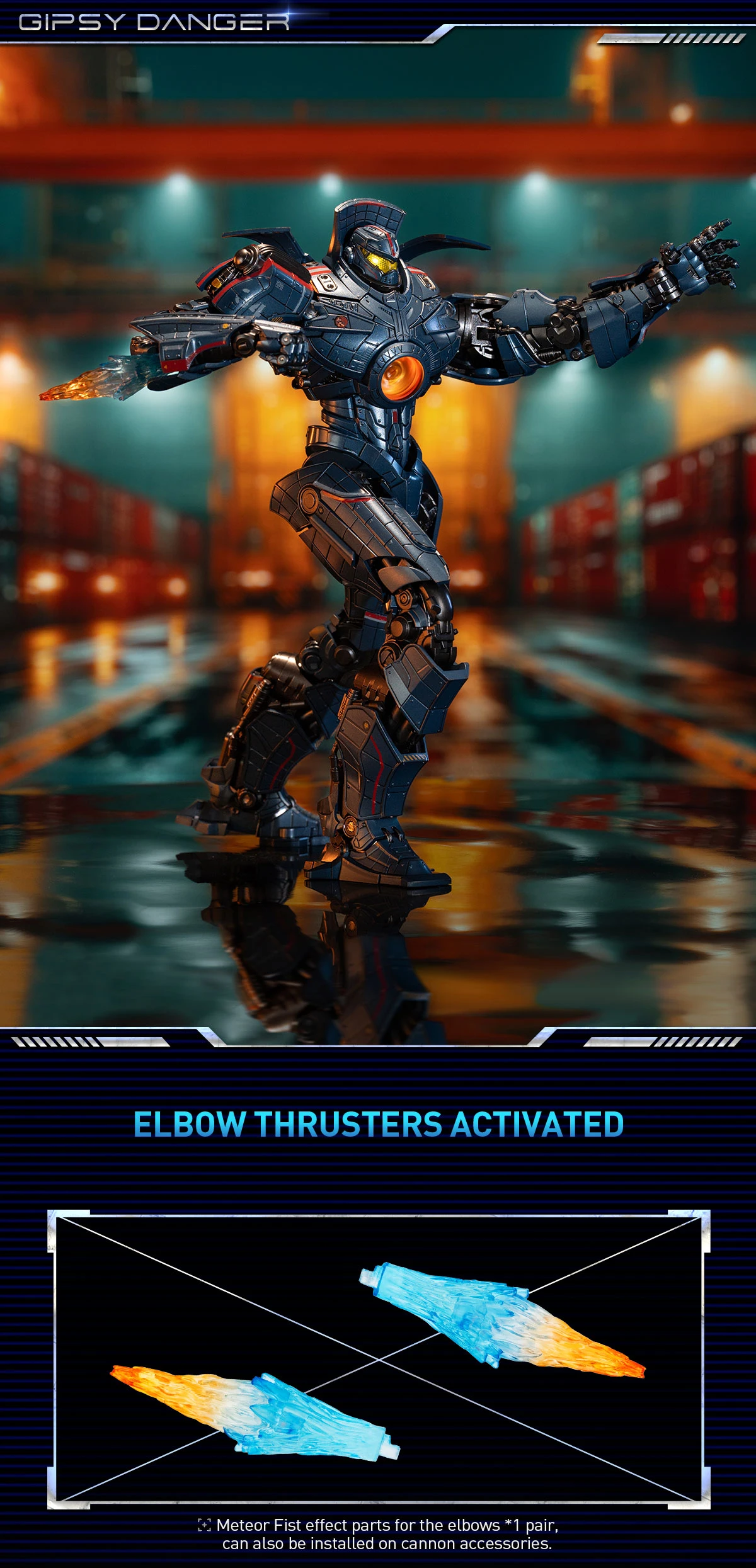 Pacific Rim: Gipsy Danger Diecast Action Figure 20 Pacific Rim: Gipsy Danger Diecast Action Figure - Image 20