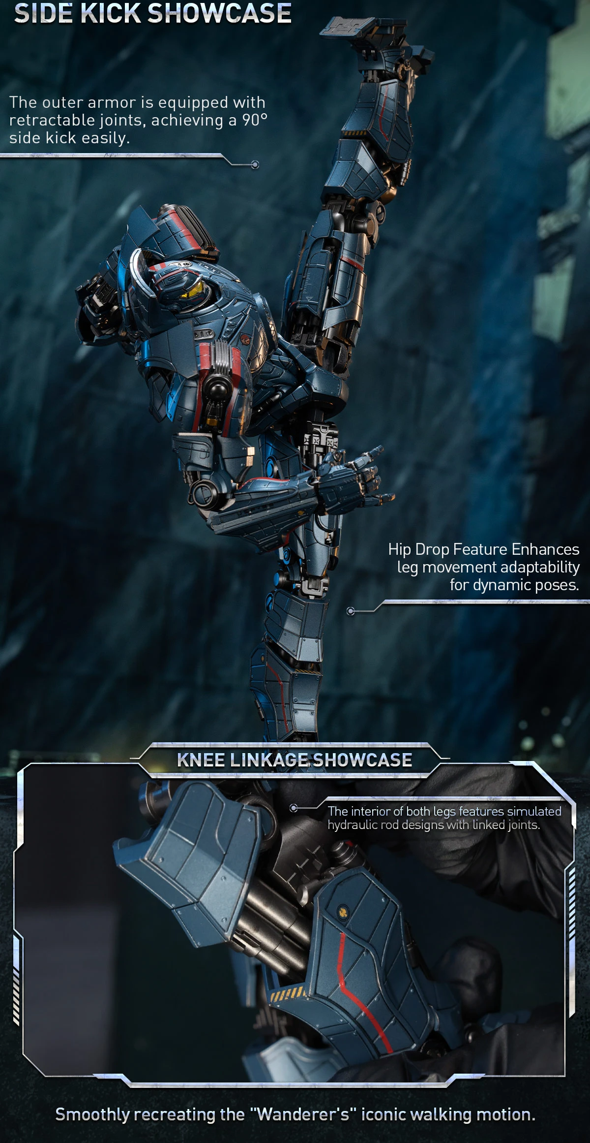 Pacific Rim: Gipsy Danger Diecast Action Figure 16 Pacific Rim: Gipsy Danger Diecast Action Figure - Image 16