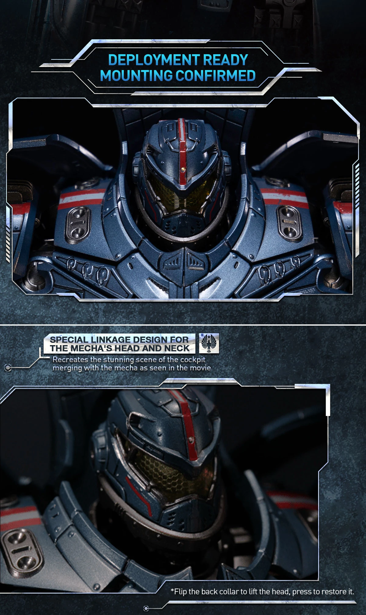 Pacific Rim: Gipsy Danger Diecast Action Figure 10 Pacific Rim: Gipsy Danger Diecast Action Figure - Image 10