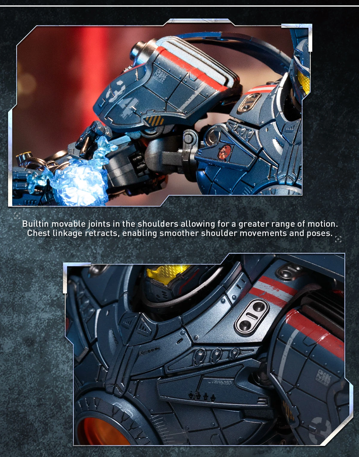 Pacific Rim: Gipsy Danger Diecast Action Figure 14 Pacific Rim: Gipsy Danger Diecast Action Figure - Image 14