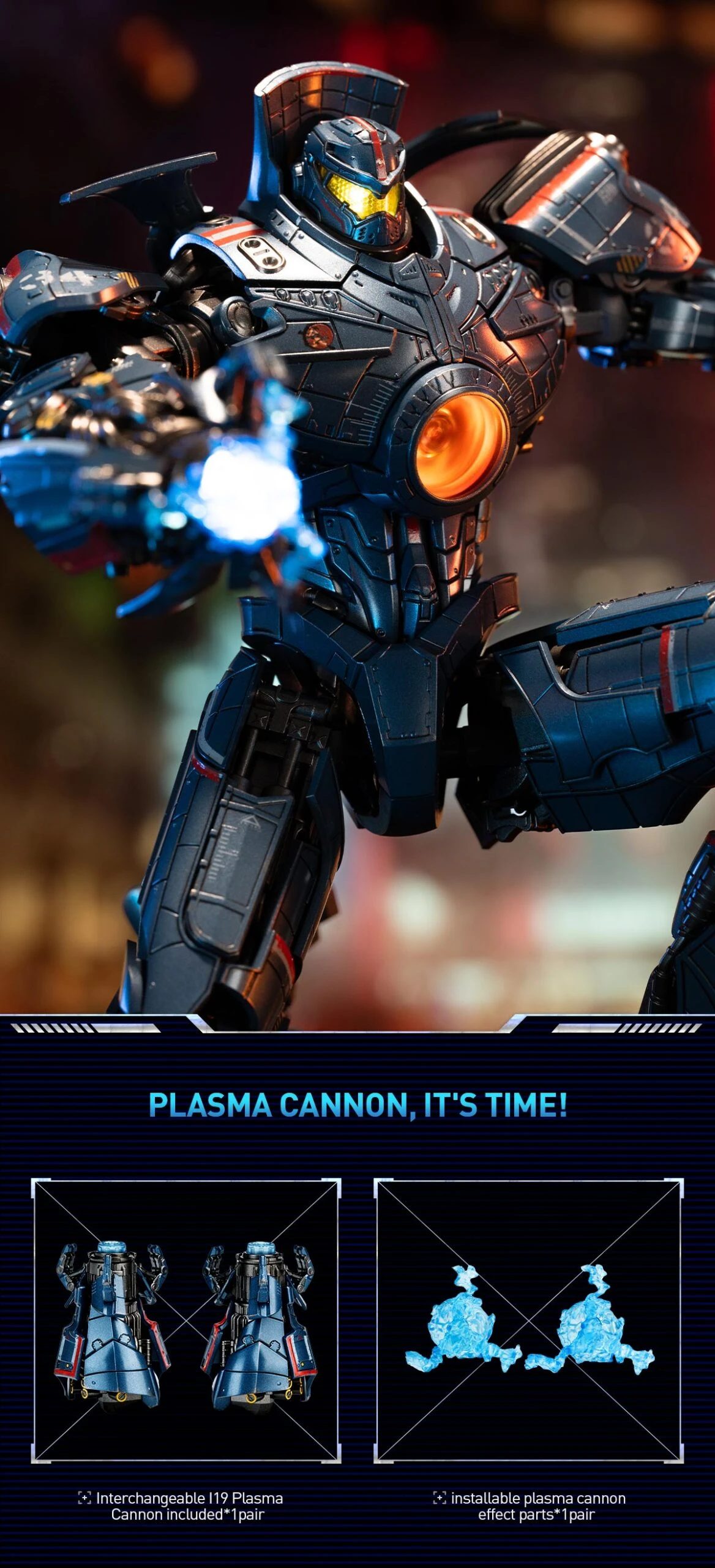 Pacific Rim: Gipsy Danger Diecast Action Figure 18 Pacific Rim: Gipsy Danger Diecast Action Figure - Image 18