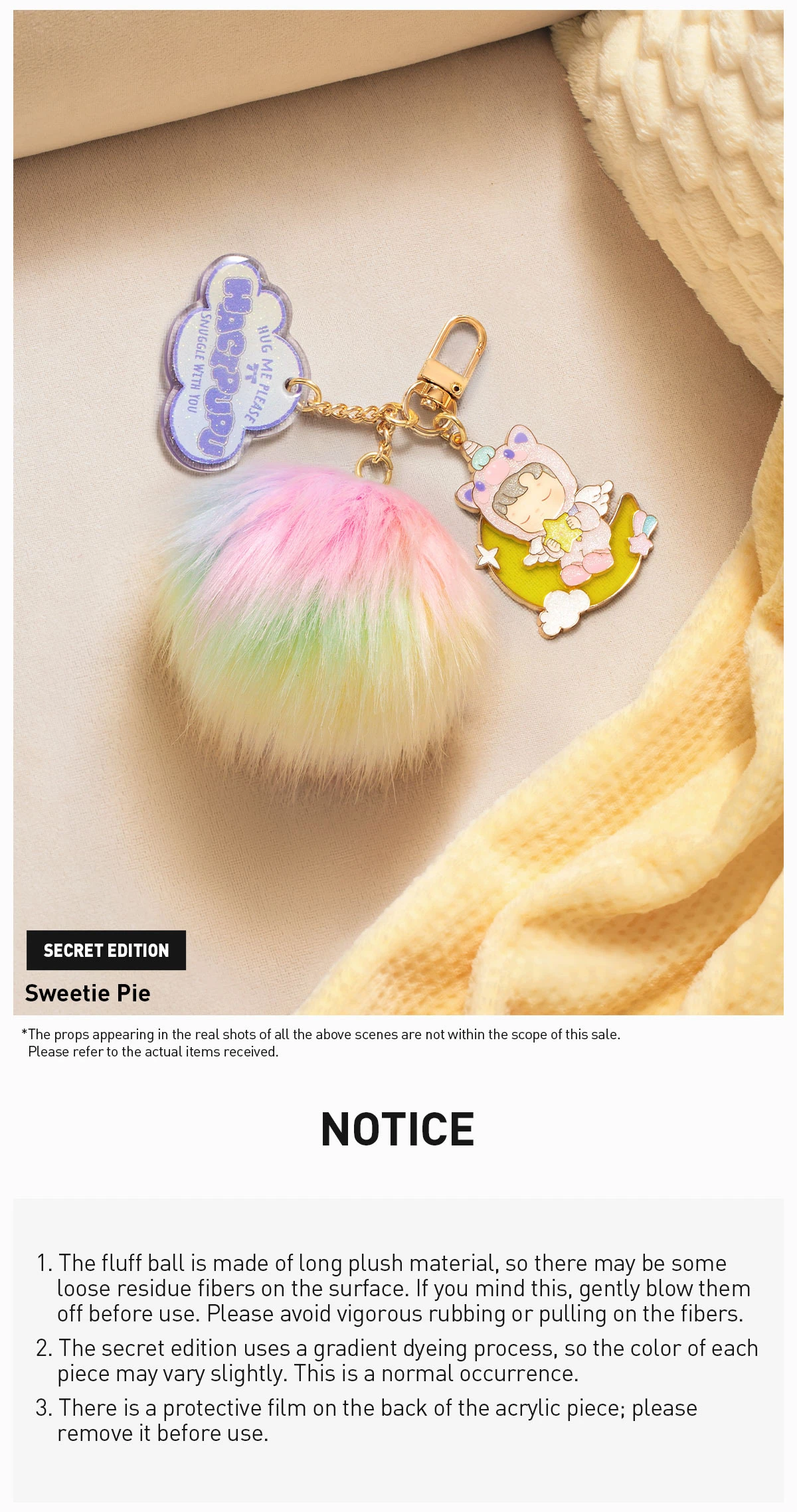 HACIPUPU Snuggle With You Series-Pendant Blind Box 16 HACIPUPU Snuggle With You Series-Pendant Blind Box - Image 16