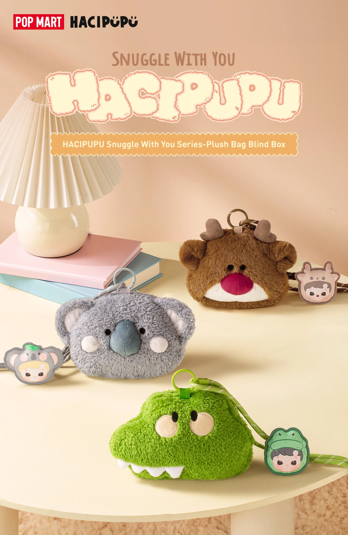 HACIPUPU Snuggle With You Series-Plush Bag Blind Box 12 HACIPUPU Snuggle With You Series-Plush Bag Blind Box - Image 12