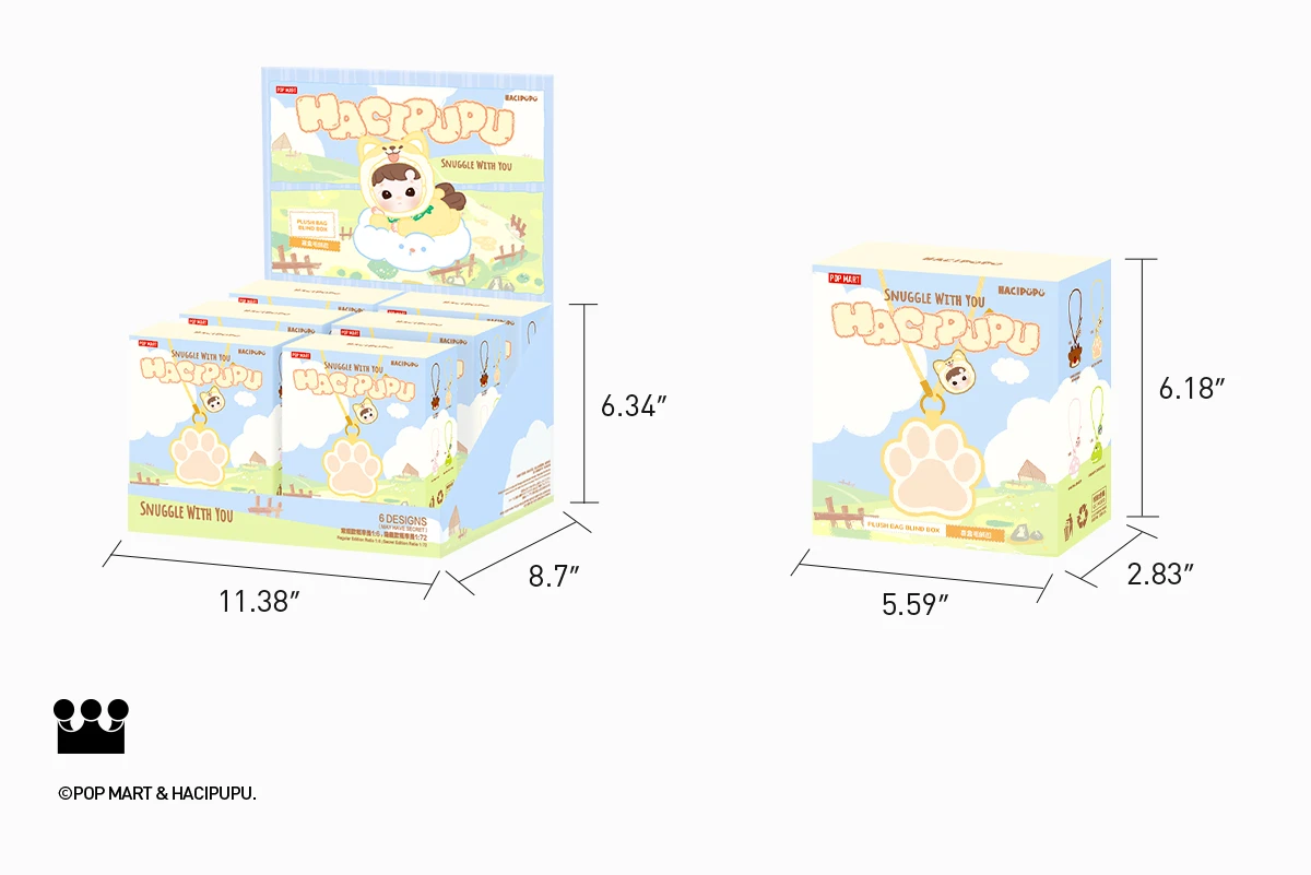 HACIPUPU Snuggle With You Series-Plush Bag Blind Box 20 HACIPUPU Snuggle With You Series-Plush Bag Blind Box - Image 20