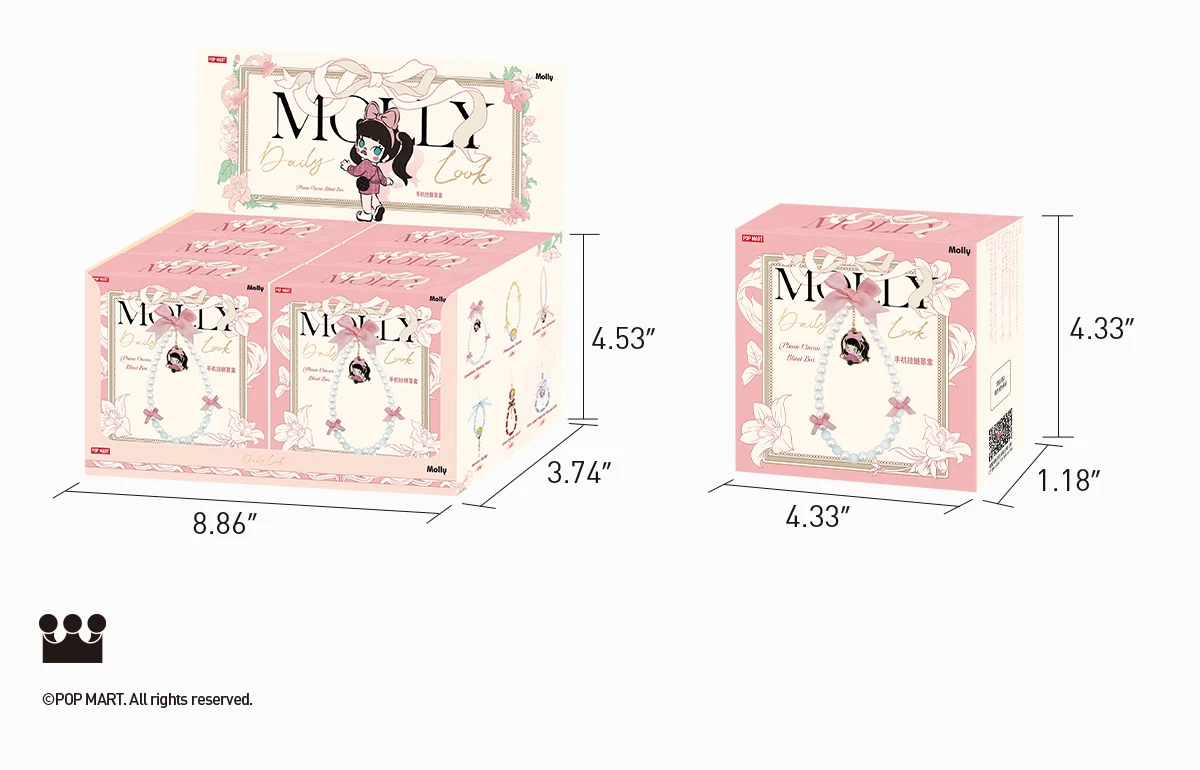 MOLLY Daily Look Series-Phone Charm Blind Box 20 MOLLY Daily Look Series-Phone Charm Blind Box - Image 20