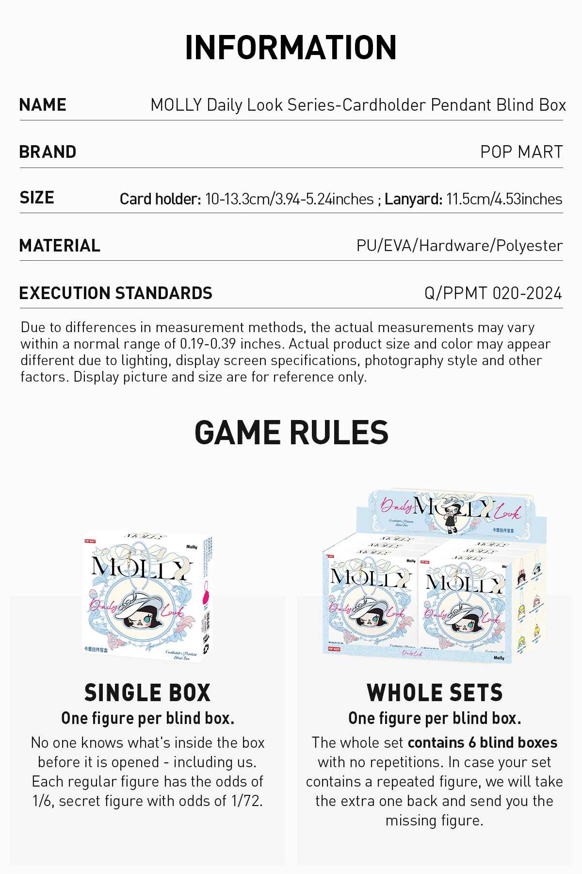 MOLLY Daily Look Series-Cardholder Pendant Blind Box 14 MOLLY Daily Look Series-Cardholder Pendant Blind Box - Image 14