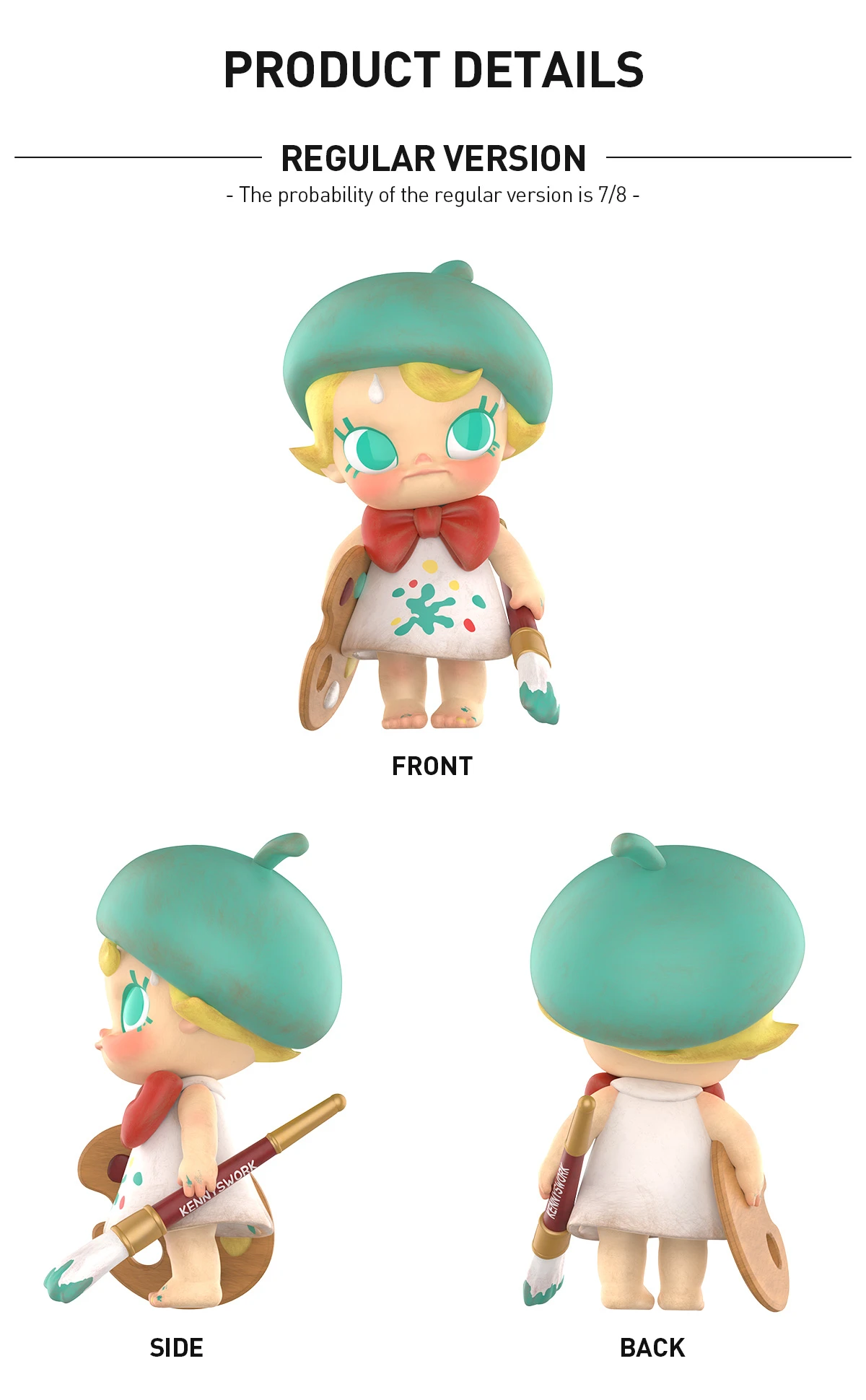 Baby Molly Future Painter Figurine 12 Baby Molly Future Painter Figurine - Image 12