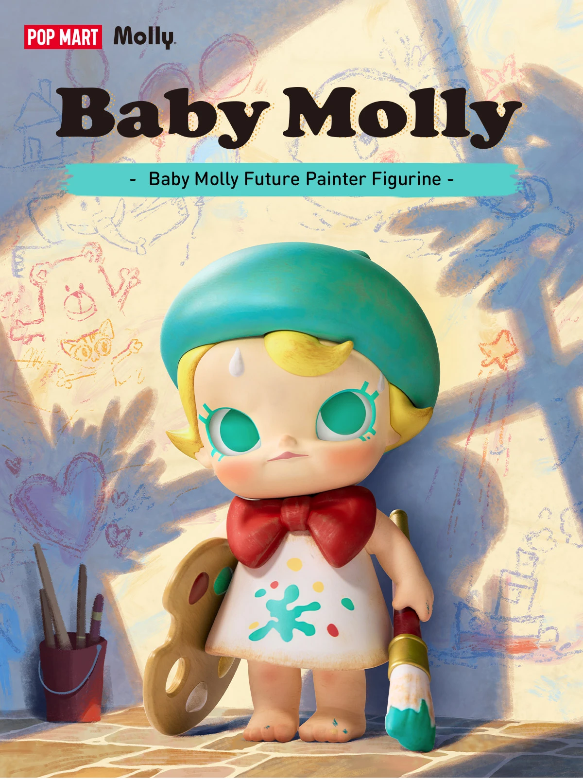 Baby Molly Future Painter Figurine 11 Baby Molly Future Painter Figurine - Image 11