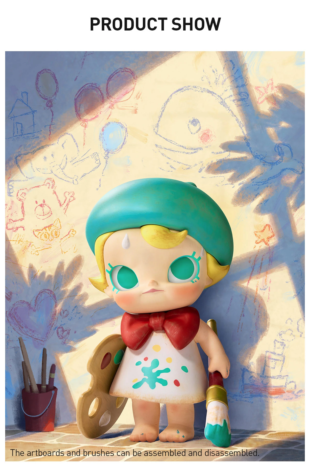 Baby Molly Future Painter Figurine 15 Baby Molly Future Painter Figurine - Image 15